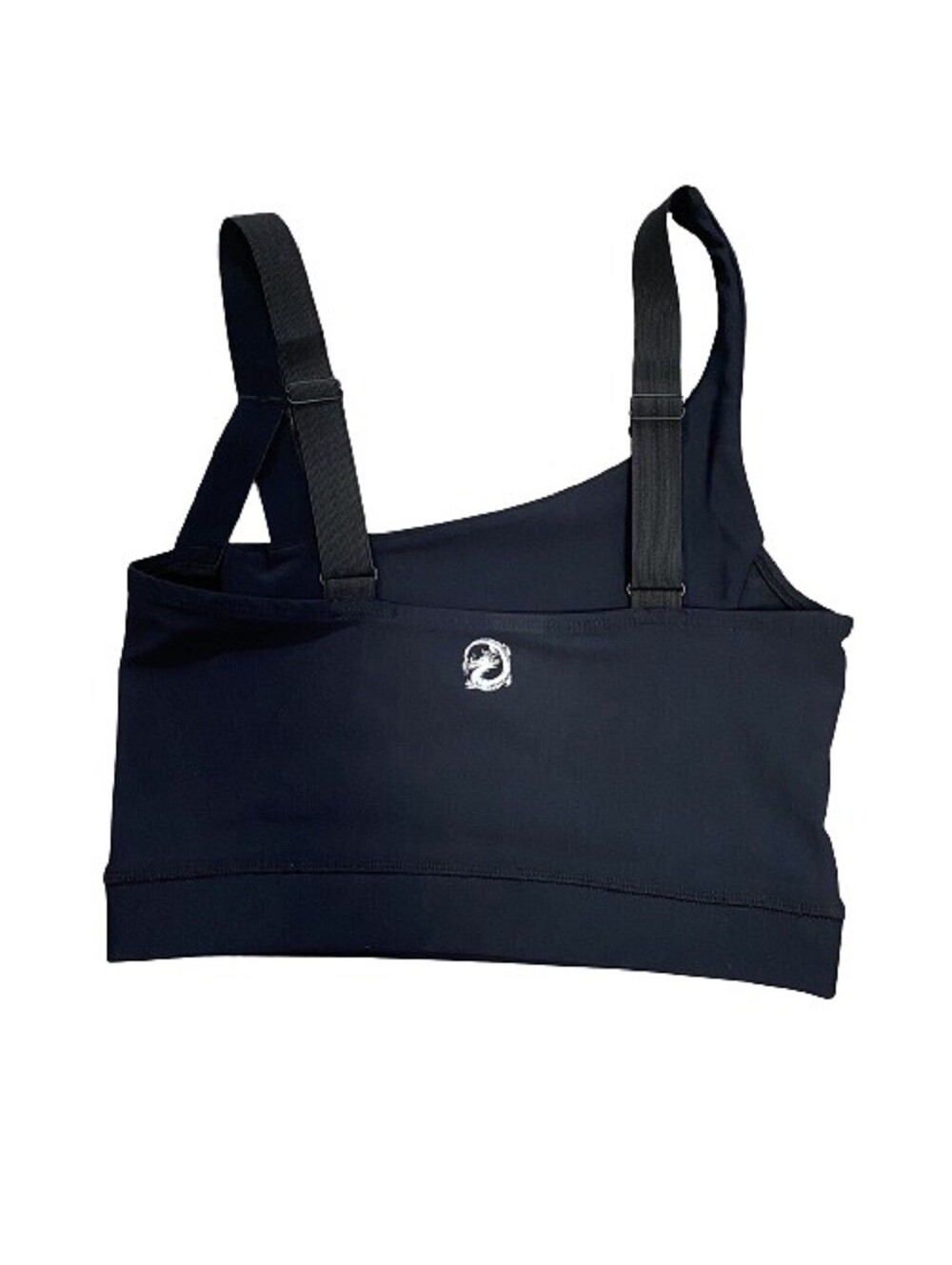 Josie Natori Womens Active Solstice Asymmetrical Cropped Cami Top Size S